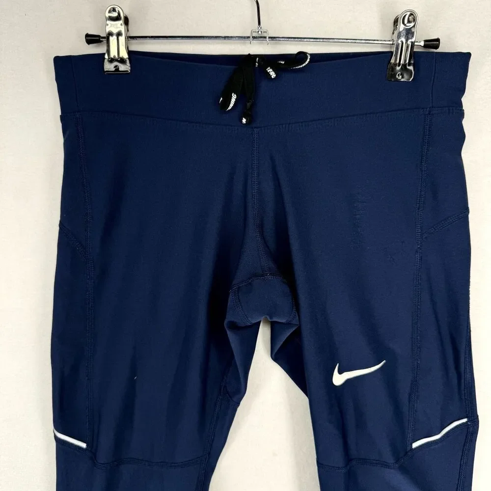 Nike Dri-Fit Workout Capri‎ Navy Legging Womens Size S